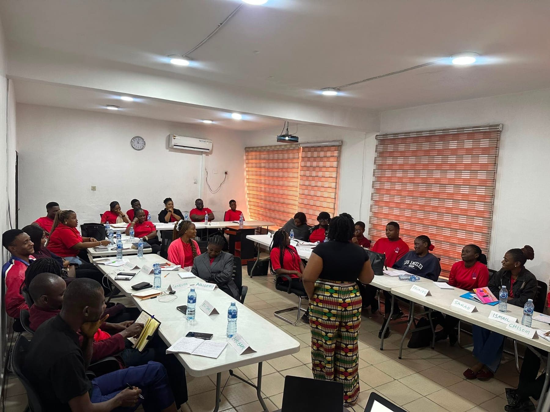 Workshop in session